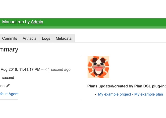 Plan DSL for Bamboo – screenshot 3