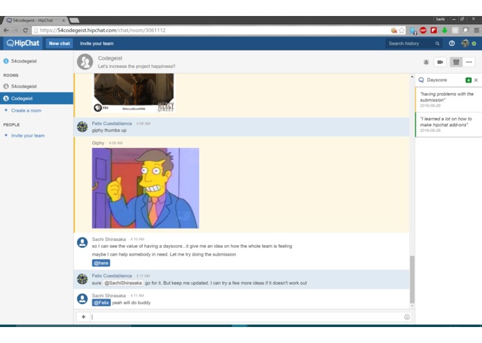 Dayscore (for Shiny Happy People) – screenshot 2