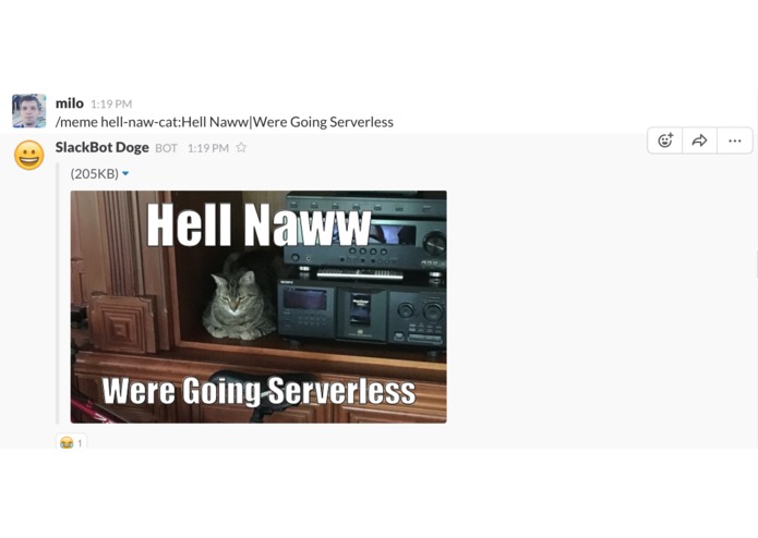 SlackBot Doge – screenshot 2