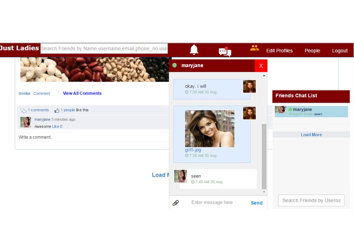 Just-Ladies – screenshot 1