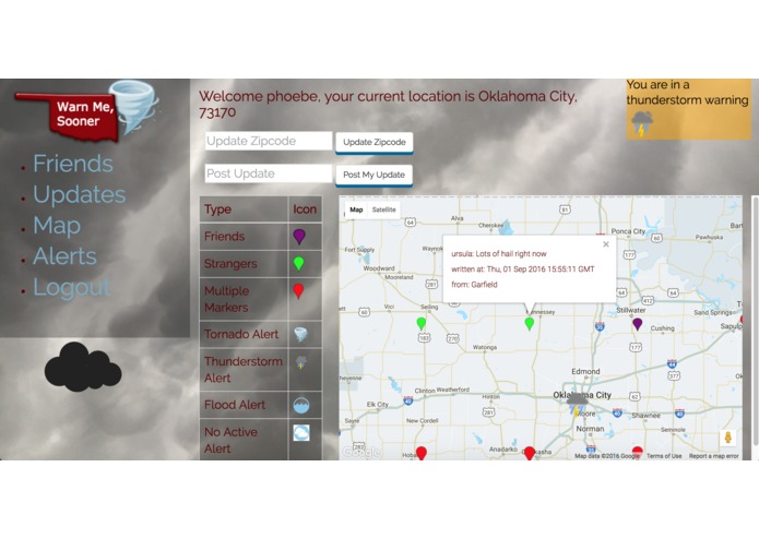 Warn Me, Sooner – screenshot 3