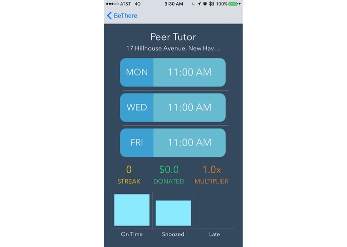 BeThere – screenshot 2
