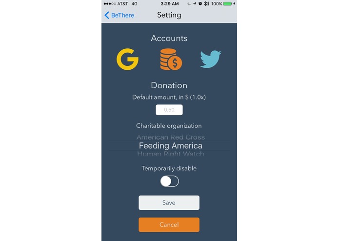 BeThere – screenshot 3