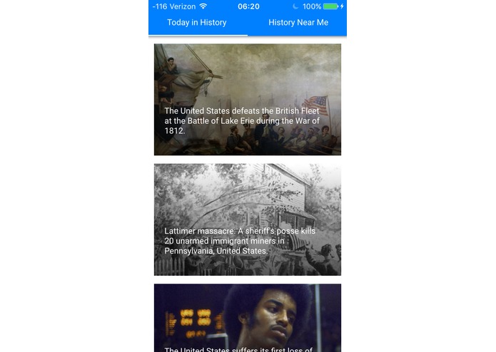 Today In History – screenshot 4