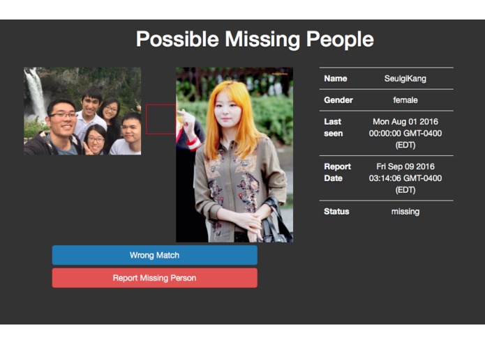 Find Missing People – screenshot 3