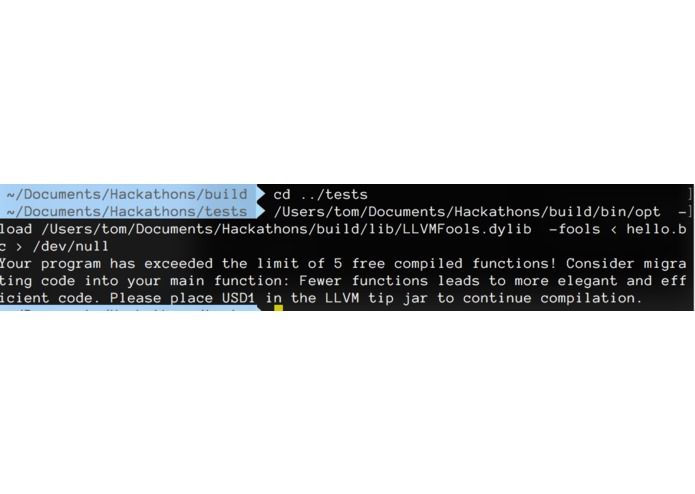 LLVZen – screenshot 1
