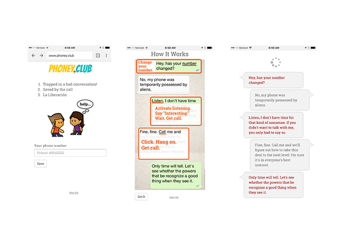 phoney.club – screenshot 1