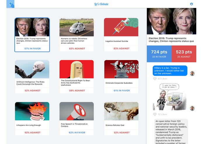 Let's Debate  – screenshot 3