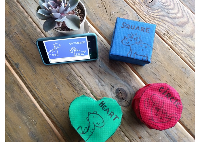 Dinosaurs in Space Who Know Shapes and Stuff – screenshot 1