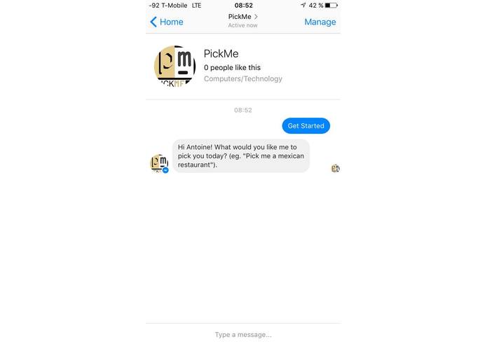 PickMe – screenshot 2