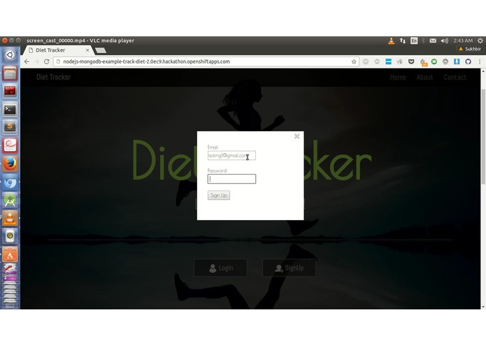 diet-track – screenshot 3