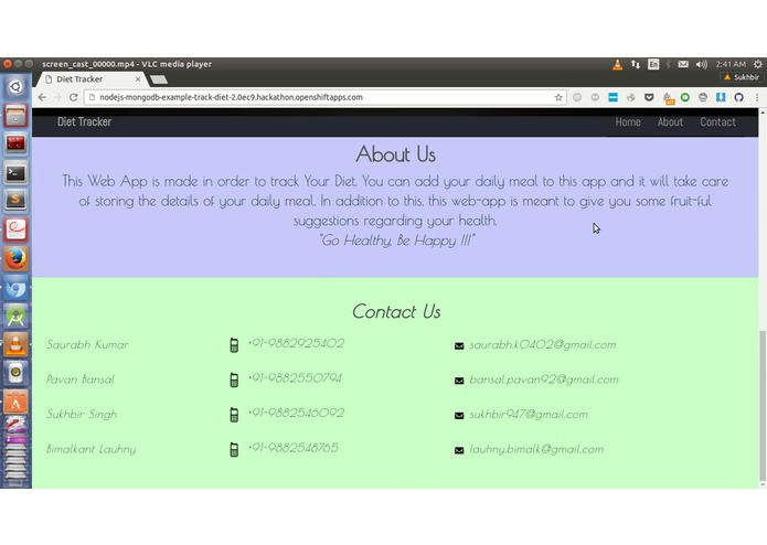 diet-track – screenshot 4