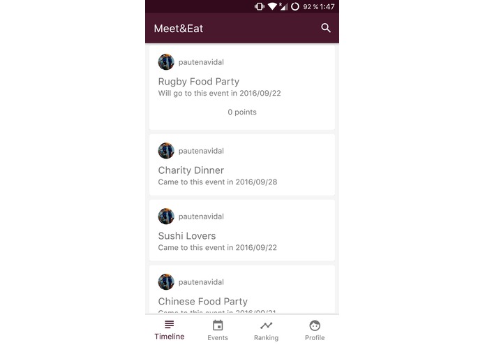 MeetAndEat – screenshot 9