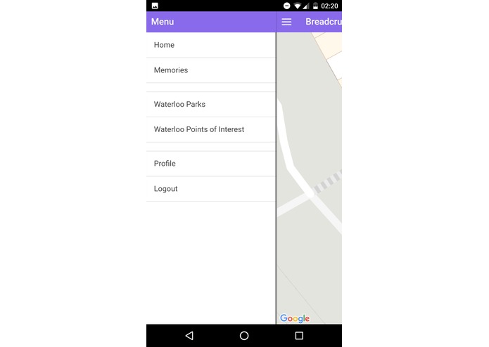 Breadcrumbs – screenshot 2