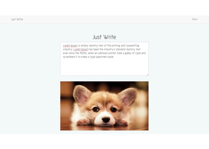 Just Write – screenshot 2