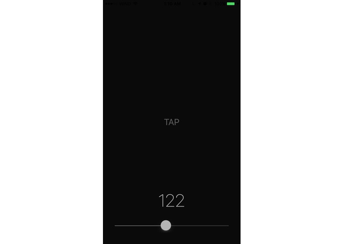 TAP-Metronome – screenshot 1