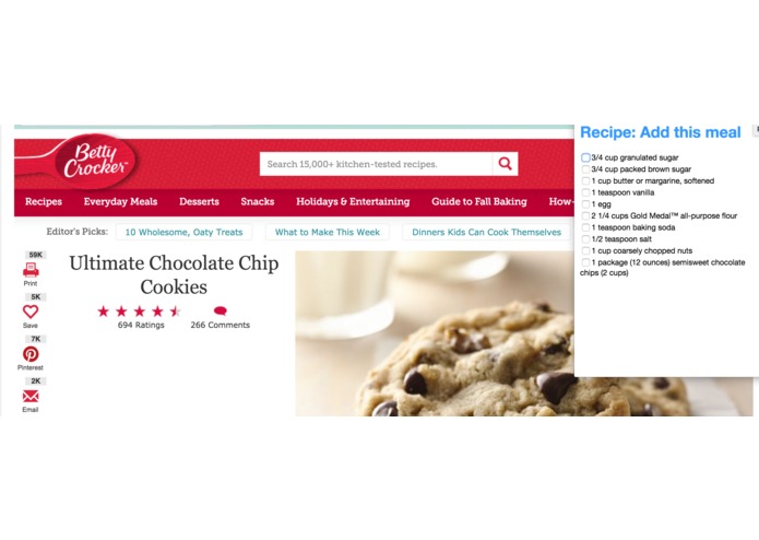 Recipe – screenshot 1