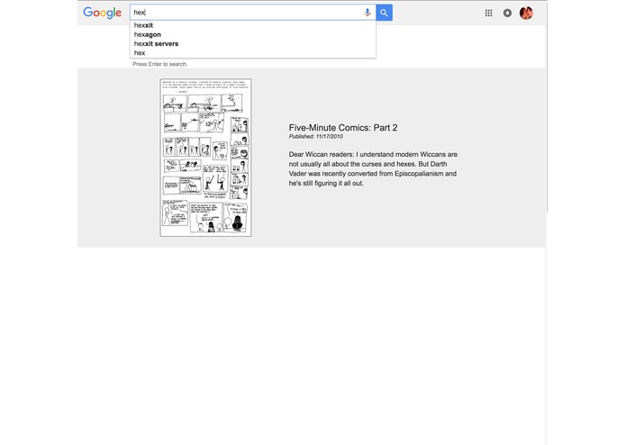 xkcd'd – screenshot 1