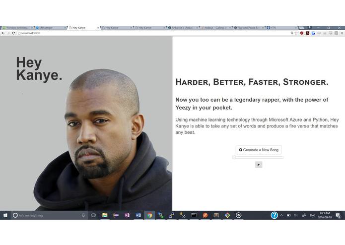 HeyKanye – screenshot 1