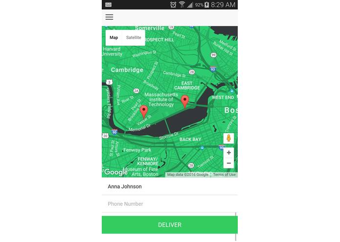 Dispapp – screenshot 1