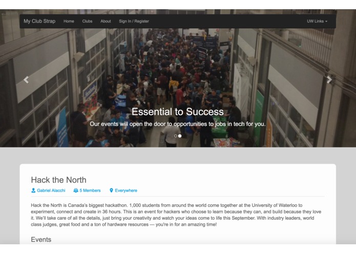 My Club Strap – screenshot 3