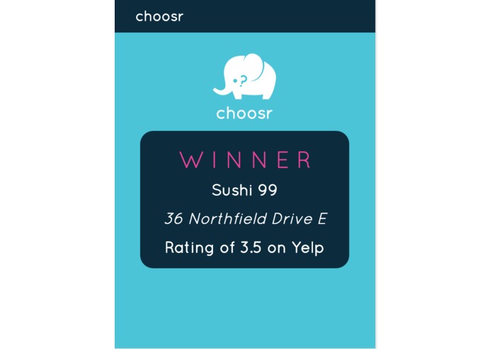 Choosr – screenshot 5