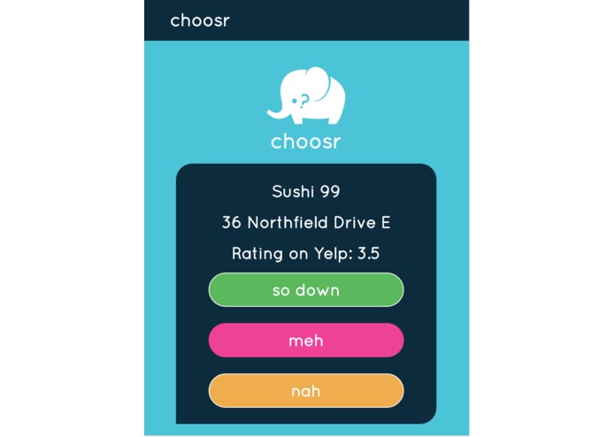 Choosr – screenshot 4