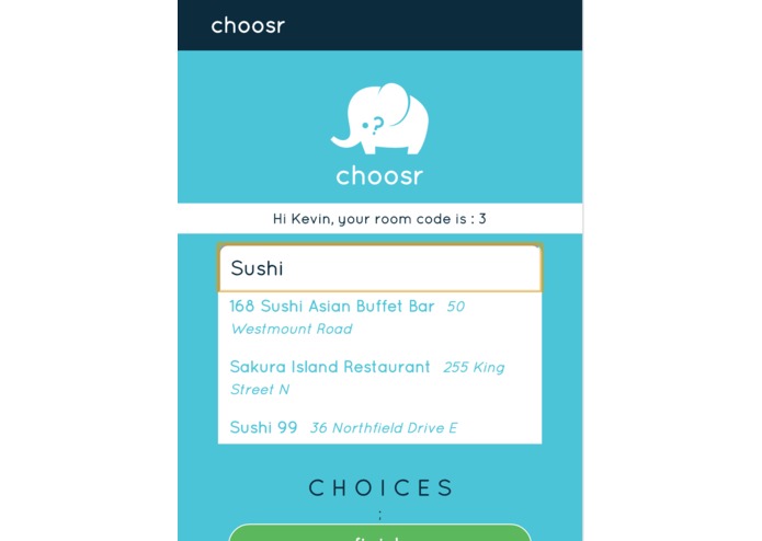 Choosr – screenshot 3