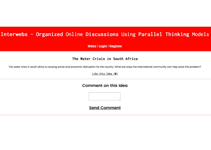 Interwebs  – screenshot 2