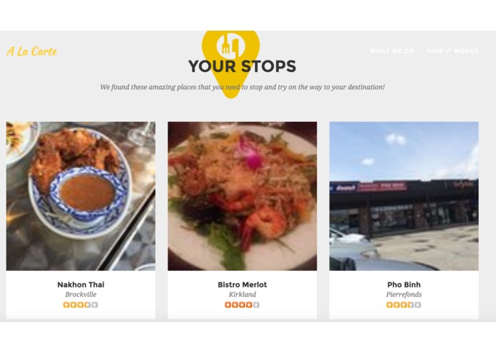 A La Carte – screenshot 2