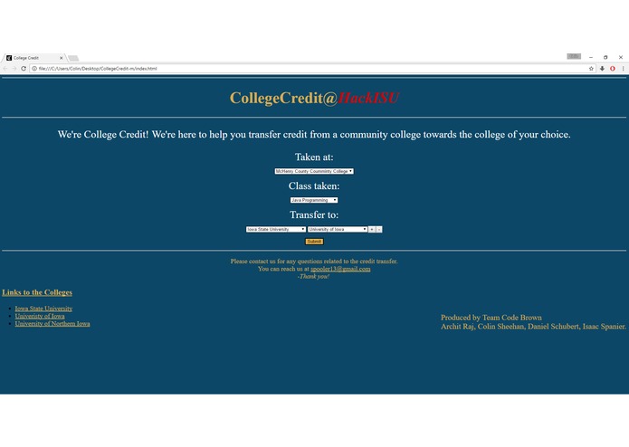 CollegeCredit – screenshot 1