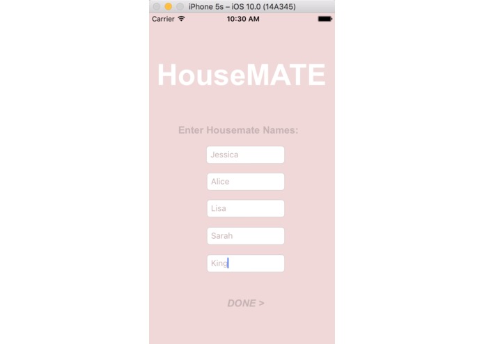 HouseMATE – screenshot 2