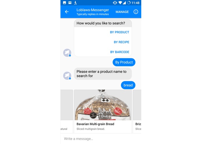 Loblaws-Messenger – screenshot 1