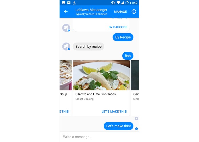 Loblaws-Messenger – screenshot 2