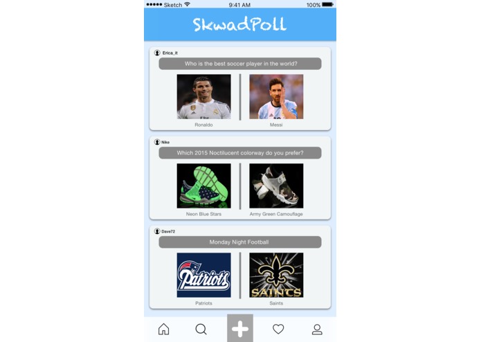 Skwadpoll – screenshot 2
