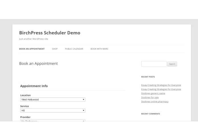 OCCC Simple Scheduling Base – screenshot 1