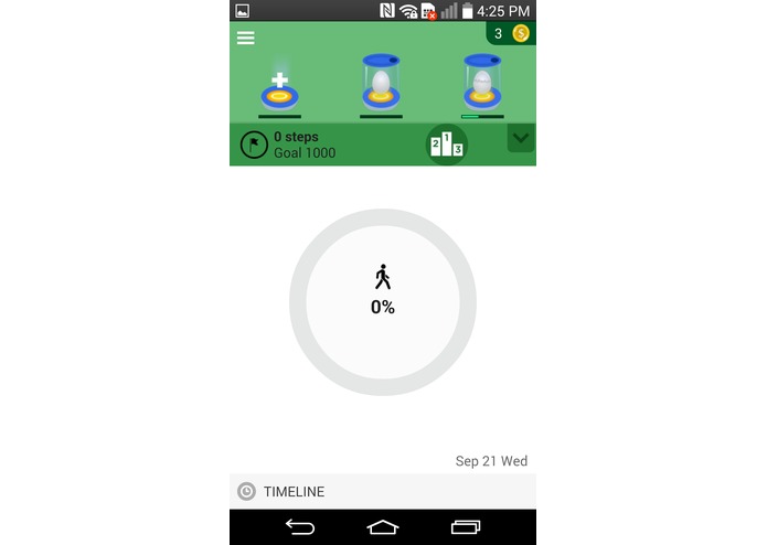 Pedometer fun! – screenshot 1