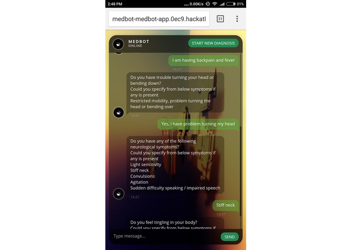 MedBot  – screenshot 4