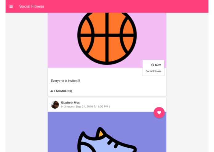 Social Fitness – screenshot 5