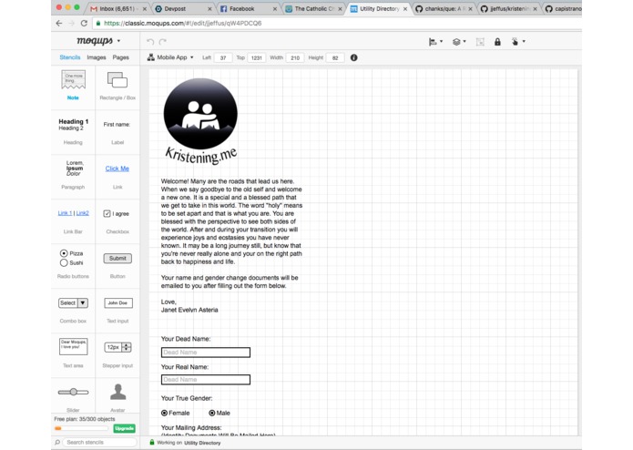 Kristening.me – screenshot 3