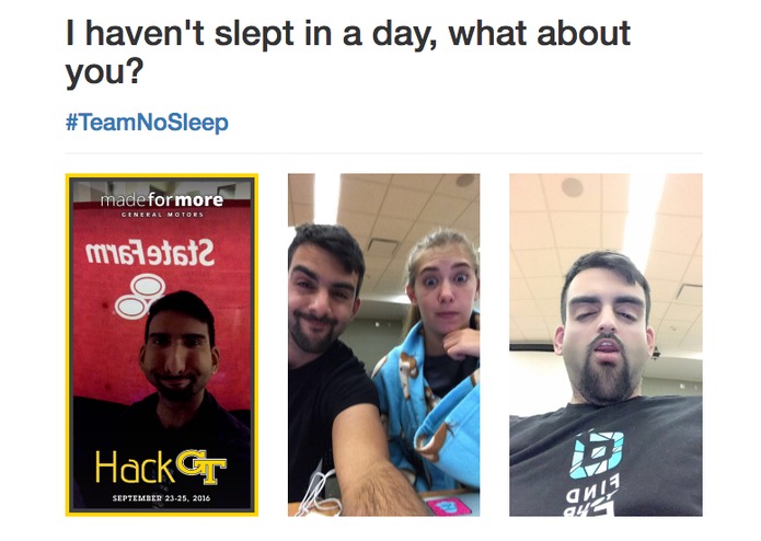 teamnosleep.me – screenshot 2