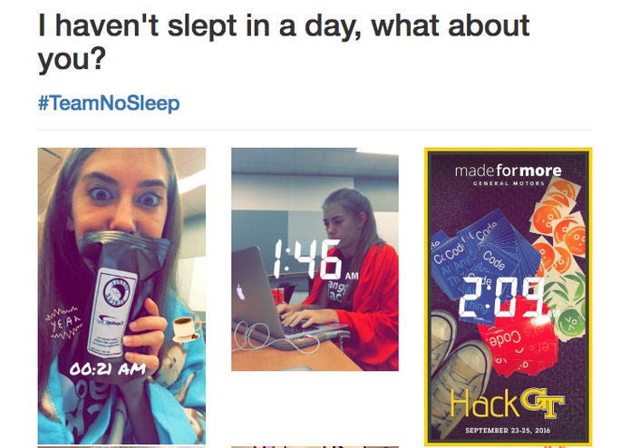teamnosleep.me – screenshot 3