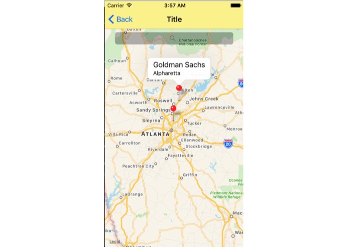 Goldman Sachs UX Prototype – screenshot 4