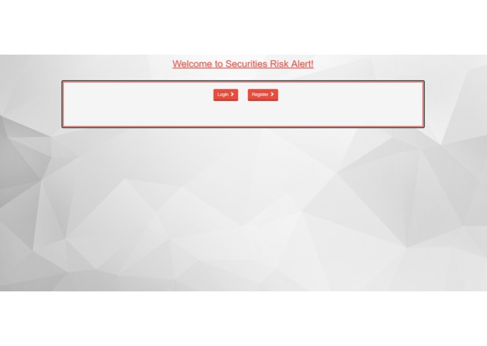 Securities Risk Alert – screenshot 1