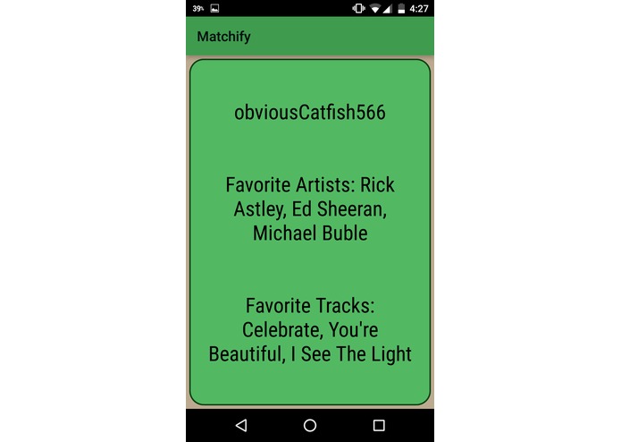 Matchify – screenshot 3