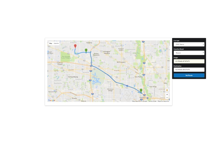 GM OnStar Gas Station Finder – screenshot 1