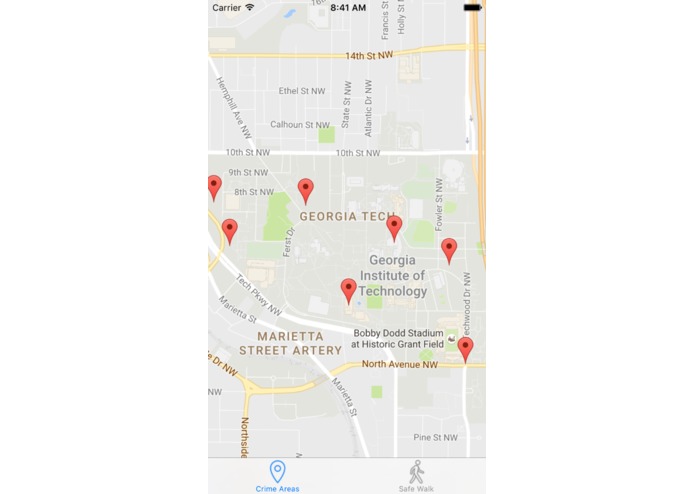 SafeWalk GT – screenshot 1