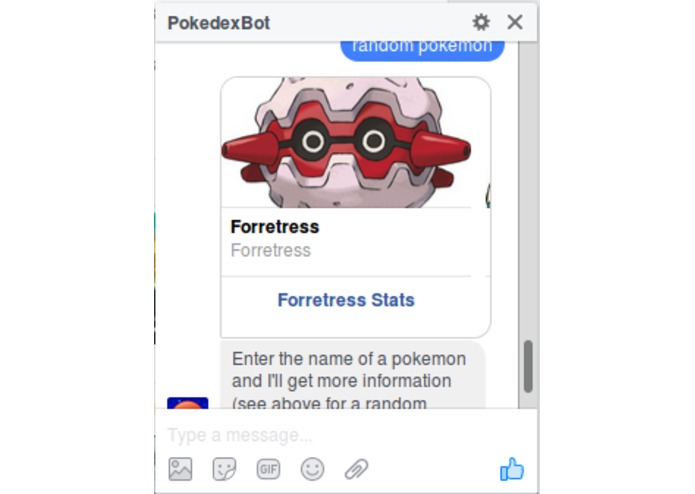 PokedexBot – screenshot 1