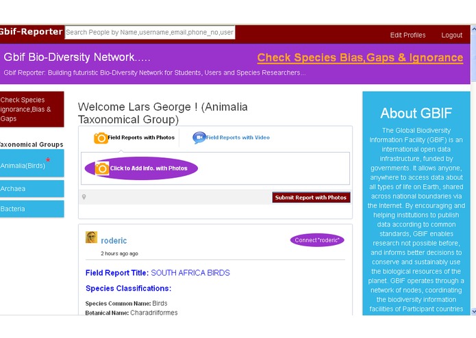 GBIF Reporter: A solution to GBIF Dataset Challenges – screenshot 9