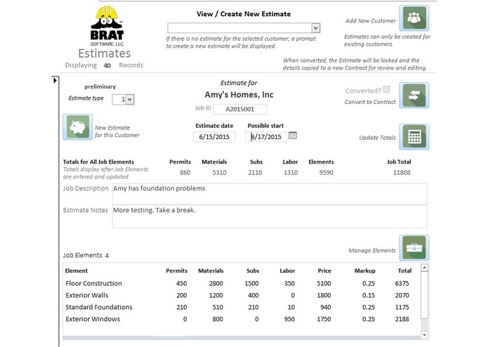 BRAT Software – screenshot 2
